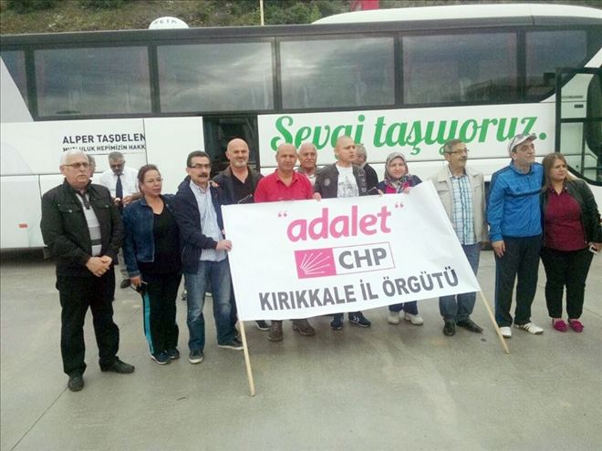 CHP Kırıkkale, Genel Başkanla 10 kilometre yürüdü