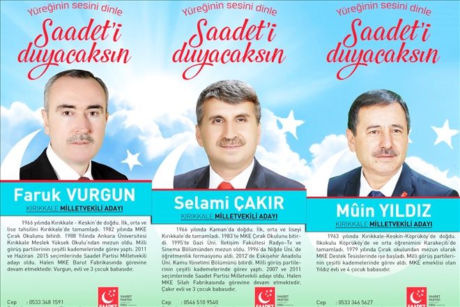 Saadet Partisi, sevgi ve kardeşliğin teminatıdır