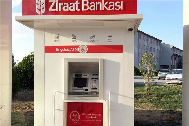 ?Engelsiz ATM? hizmete girdi