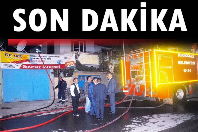 Yangın, gelin ve damadın mutluluğuna gölge düşürdü