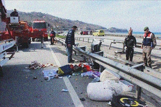 İki ayrı kazada 1 ölü, 5 yaralı