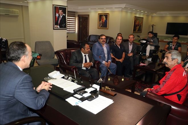 Saygılı´dan engelli sporculara altın