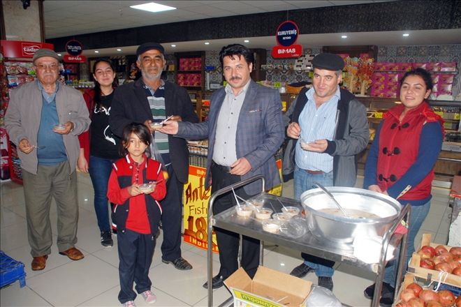 BİMAŞ´tan müşterilerine aşure ikramı