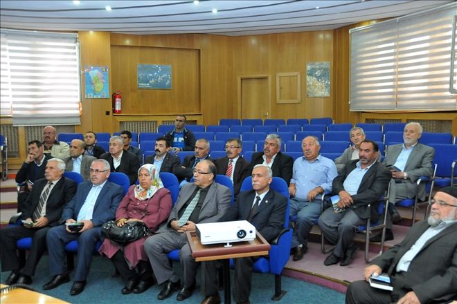 Muhtarlara bilgilendirme toplantısı