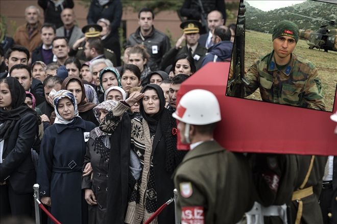 Şehidimiz gözyaşlarıyla son yolculuğuna uğurlandı