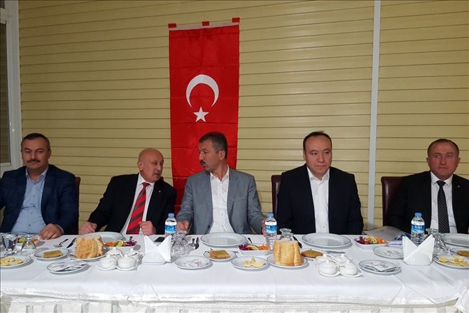 Öztürk´e teşekkür yemeği