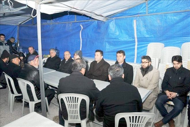Şehit evine taziye ziyareti