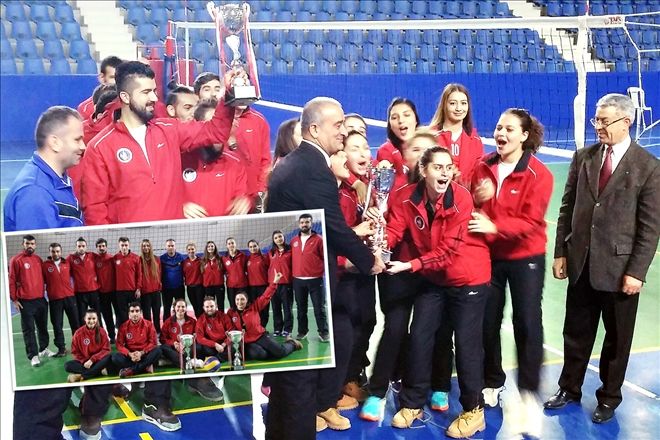 Voleybolda gururumuz oldular