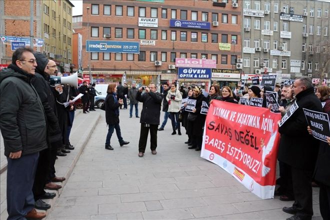 Yaşamak ve yaşatmak için barış istiyoruz
