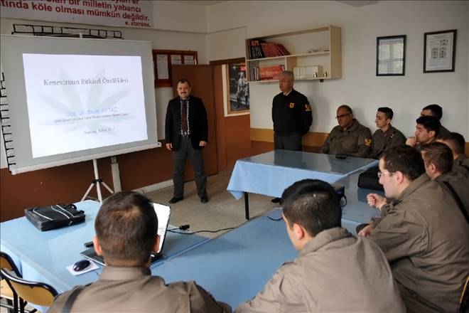 Jandarmaya kenevir eğitimi