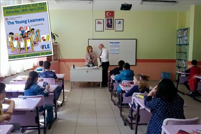 Özel Gazililer Cambridge Esol YLE sınavına girdi