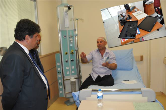 Belediye Başkanına saldırı
