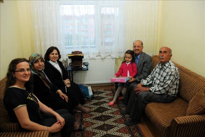Şehit pilotun ailesiyle iftar