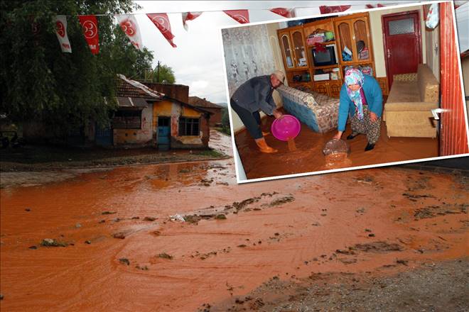 Hıdırşeyh?te görülmemiş sel felaketi