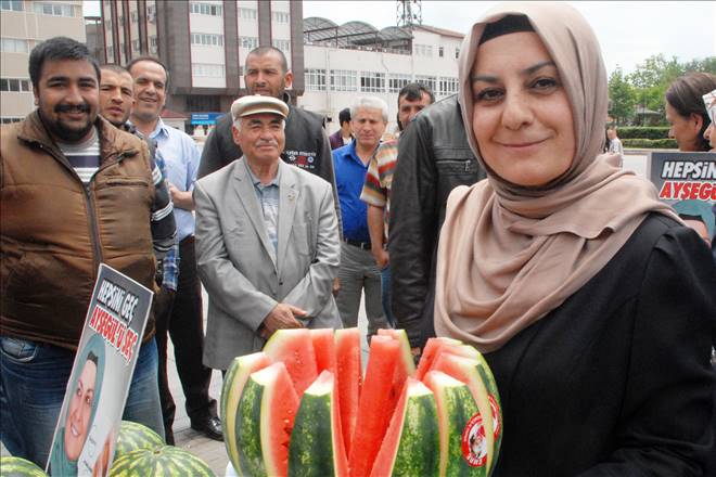Bağımsız adaydan ?Karpuzlu? gönderme