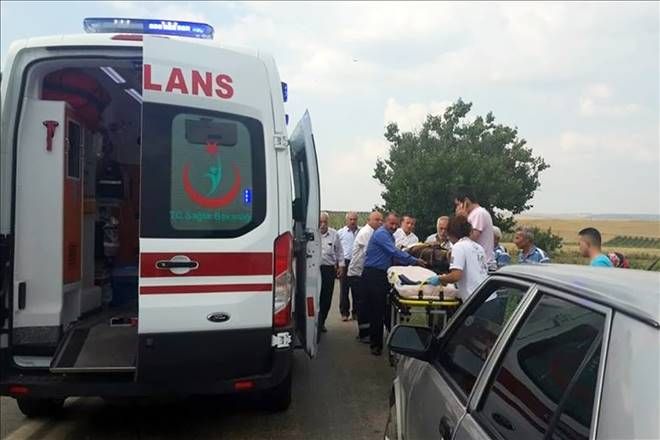 Trafik kazası: 1 yaralı
