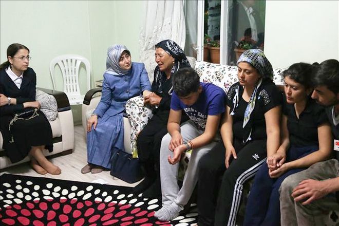 Sare Davutoğlu başsağlığı diledi