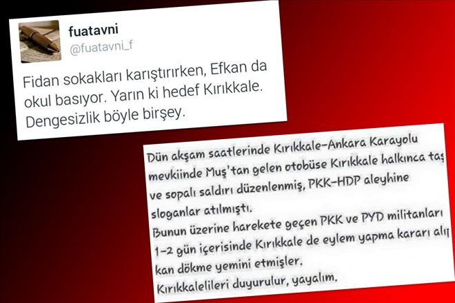 Fuat Avni´den ilginç Kırıkkale twiti