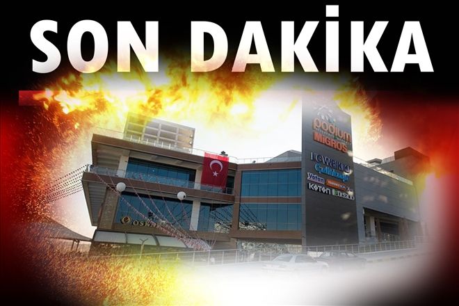 PODIUM AVM önündeki sahipsiz valiz korkuya yol açtı