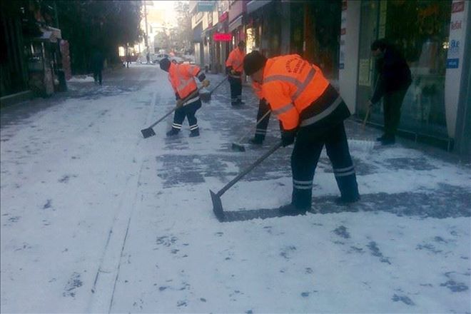Kar, yüzleri güldürdü