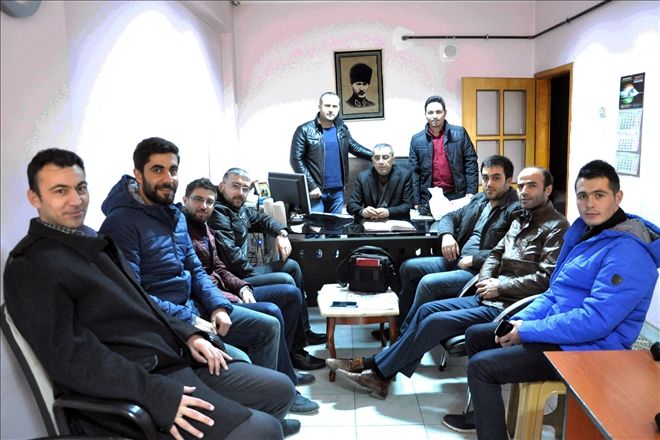 Meslektaşlarımızdan geçmiş olsun ziyareti 