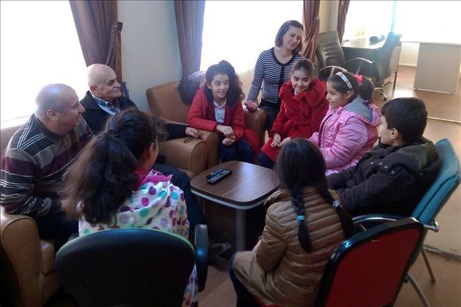 Özel Gazili miniklerden anlamlı ziyaret