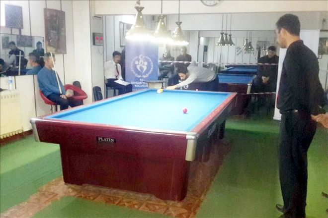 Kırıkkale´de bilardo şöleni