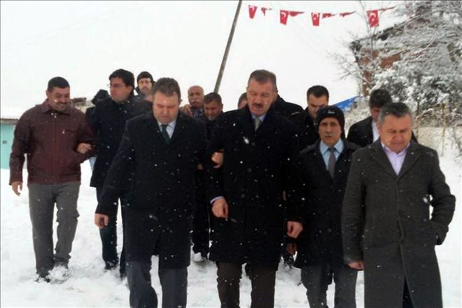 Şehidin evine taziye ziyareti