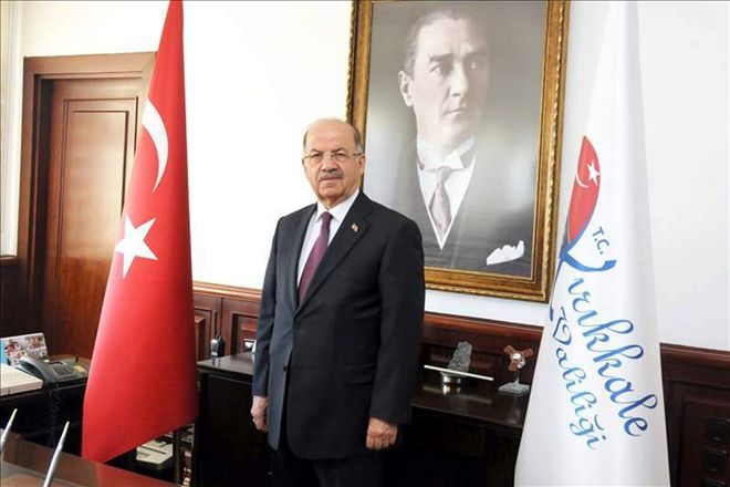 Validen basına kutlama mesajı