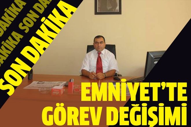 KIRIKKALE´YE YENİ EMNİYET MÜDÜRÜ