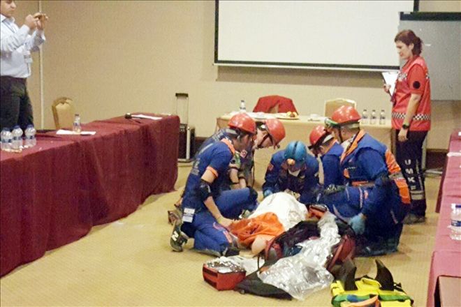 Kırıkkale UMKE ve 112 ekibi performanslarıyla göz doldurdu