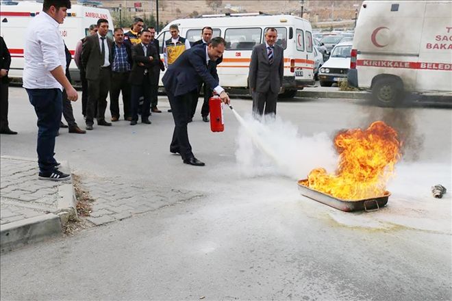 Gerçek değil tatbikat!
