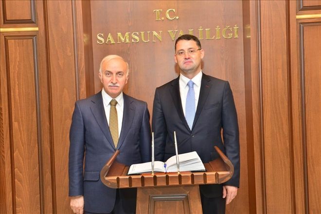 Vali Haktankaçmaz´dan Şahin´e nezaket ziyareti