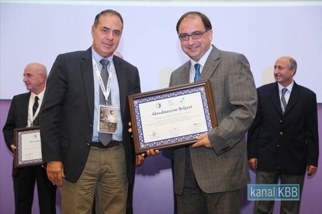 Tıp Fakültesi KBB´ye akreditasyon belgesi