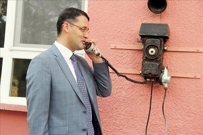 Antika Telefon, Vali Haktankaçmaz´ı Heyecanlandırdı