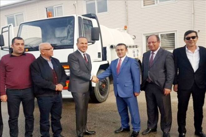 Sulakyurt Belediyesi araç parkına yeni bir araç daha
