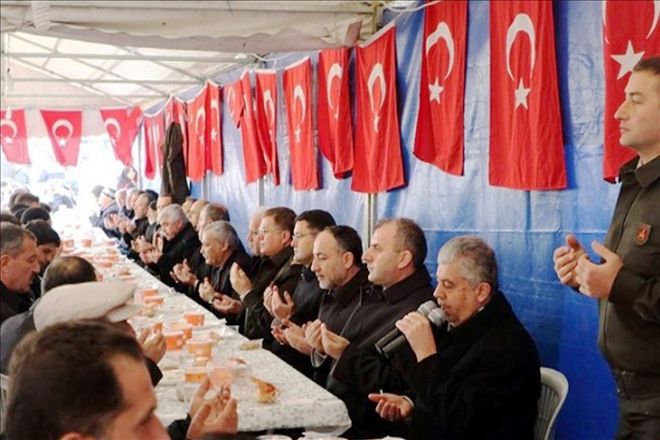Şehit Özgün Mutlu için ailesi yedi yemeği verdi