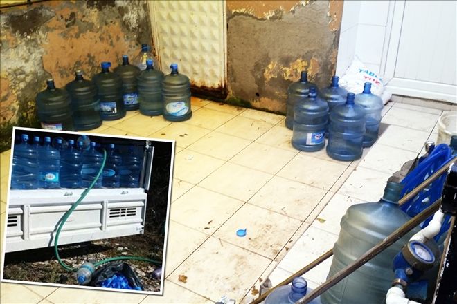 Kontrolsüz damacana sular tehlike saçıyor