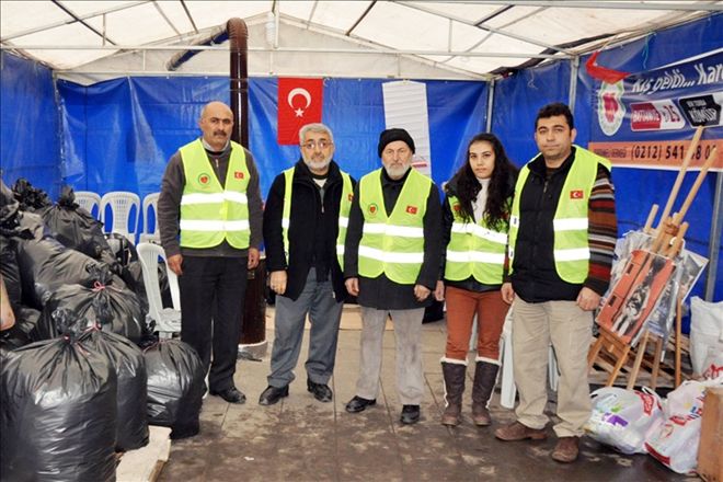 Halep´e Kırıkkale´den uzanan yardım eli