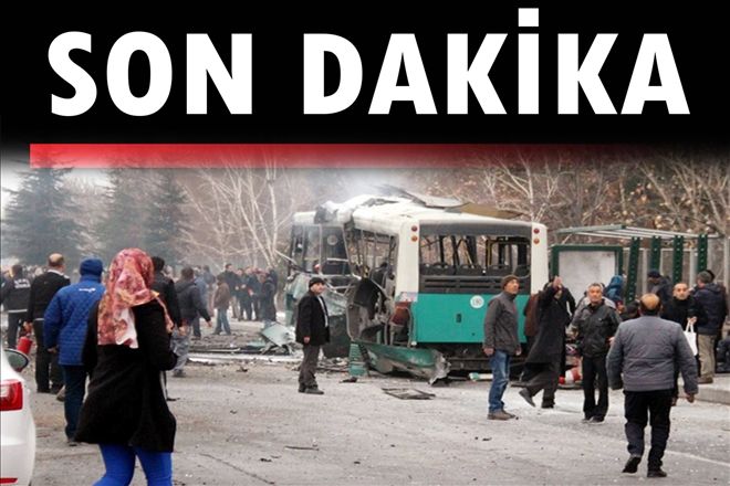 Kayseri´de hain saldırı: 13 asker şehit, 48 yaralı