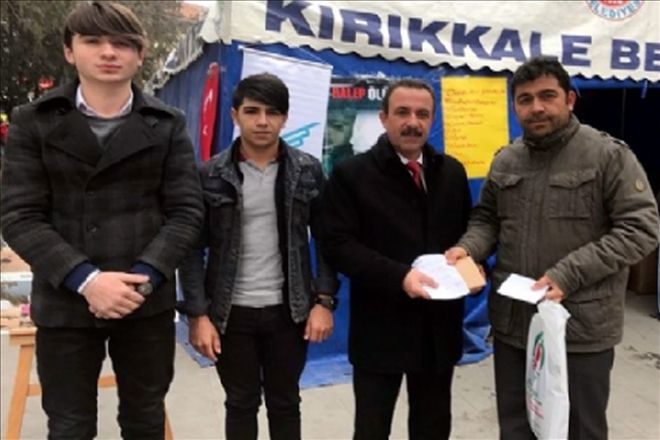 Öğrencilerden anlamlı destek