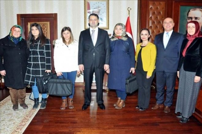 Şehit yakınlarına dizüstü bilgisayar