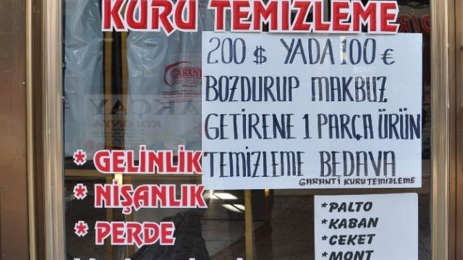 100 dolarını bozduranın ürününü bedava temizliyor