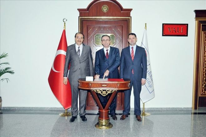 MKE Kurumu Genel Müdürü Vali Haktankaçmaz´ı ziyaret etti