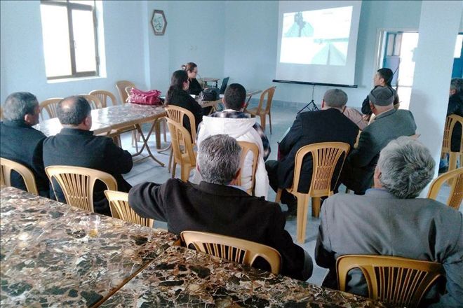 Tarım´dan çiftçilere bilgilendirme toplantısı