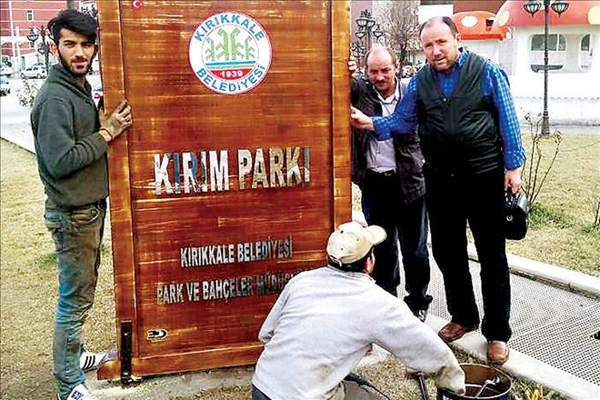 Kırımlıların da artık bir parkı var