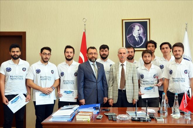 KÜ´nün Robotları birinci oldu