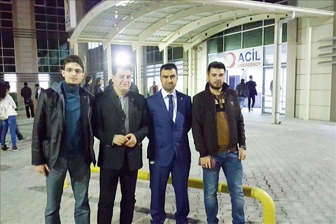 Saadet Partili gençlerden nöbetçi sağlıkçılara çay