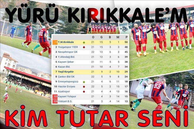 Yürü Kırıkkale´m, kim tutar seni: 1-0