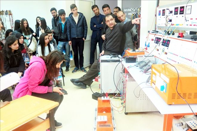 Liseli öğrenciler KÜ´yü ziyaret etti